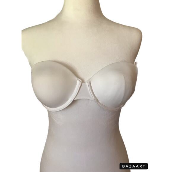 NWT Maiden Form White Custom  Lift 36A Customized Strapless Bra‎ - Picture 3 of 12